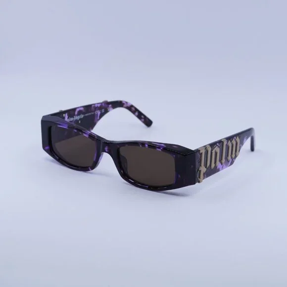Palm Angels PERI007 ANGEL 3464 Sunglasses Havana Rectangle  display picture 3